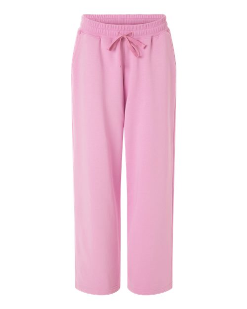 American Apparel Women's French Terry Wide Leg Pants - Powder Pink