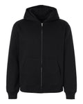 BELLA + CANVAS Unisex 10 oz Full-Zip Hoodie Sweatshirt - Black