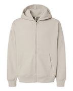 BELLA + CANVAS Unisex 10 oz Full-Zip Hoodie Sweatshirt - Dust