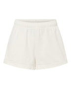 BELLA + CANVAS Women's Garment-Dyed Shorts - Vintage White