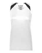 Augusta Sportswear Women's Overspeed Track Jersey - White/ Black