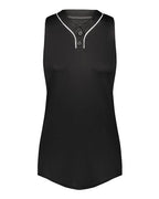 Augusta Sportswear Women's Cutter Jersey - Black/ White
