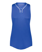 Augusta Sportswear Women's Cutter Jersey - Royal/ White