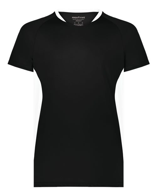 Augusta Sportswear Unisex Octane Soccer Jersey - Black/ White