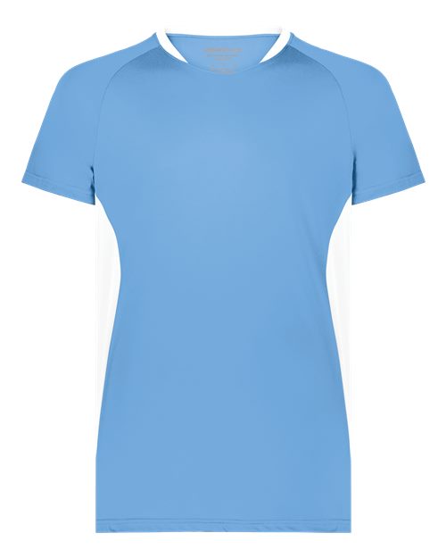 Augusta Sportswear Unisex Octane Soccer Jersey - Columbia Blue/ White
