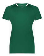 Augusta Sportswear Unisex Octane Soccer Jersey - Dark Green/ White