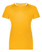 Augusta Sportswear Unisex Octane Soccer Jersey - Gold/ White