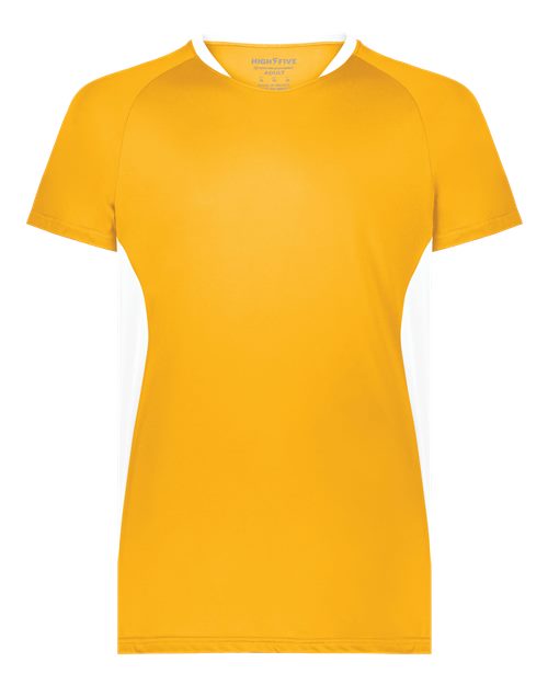 Augusta Sportswear Unisex Octane Soccer Jersey - Gold/ White