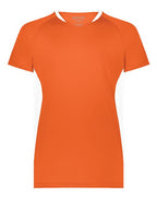 Augusta Sportswear Unisex Octane Soccer Jersey - Orange/ White