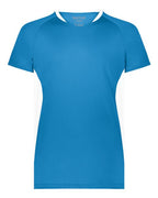Augusta Sportswear Unisex Octane Soccer Jersey - Power Blue/ White