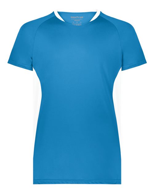 Augusta Sportswear Unisex Octane Soccer Jersey - Power Blue/ White