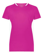 Augusta Sportswear Unisex Octane Soccer Jersey - Power Pink/ White