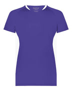 Augusta Sportswear Unisex Octane Soccer Jersey - Purple/ White