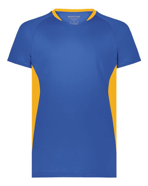 Augusta Sportswear Unisex Octane Soccer Jersey - Royal/ Gold