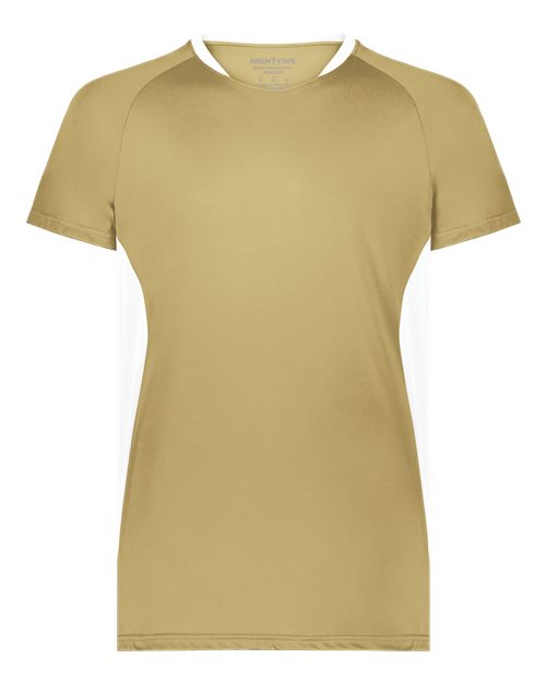 Augusta Sportswear Unisex Octane Soccer Jersey - Vegas Gold/ White