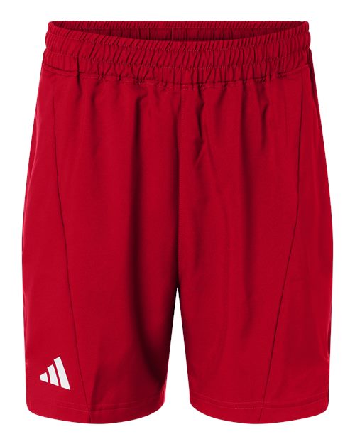 Adidas Men's D4T Woven 7" Shorts - Team Power Red/ White