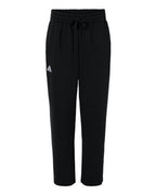 Adidas Men's Fleece Sweatpants - Black/ White