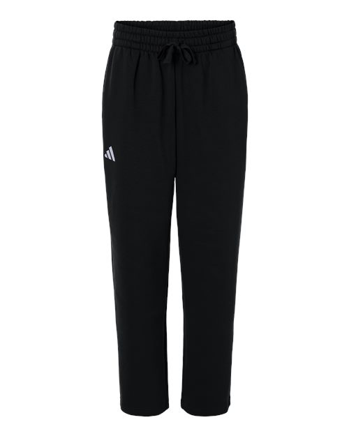 Adidas Men's Fleece Sweatpants - Black/ White