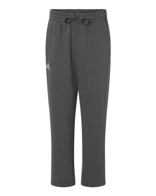 Adidas Men's Fleece Sweatpants - Team Grey Four/ White