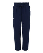 Adidas Men's Fleece Sweatpants - Team Navy Blue/ White