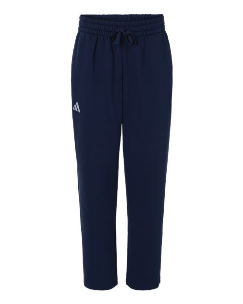 Adidas Men's Fleece Sweatpants - Team Navy Blue/ White