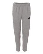 Adidas Men's Game & Go Fleece 3-Bar Sweatpants - Medium Grey Heather