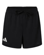Adidas Women's 3-Stripes 3" Shorts - Black/ White
