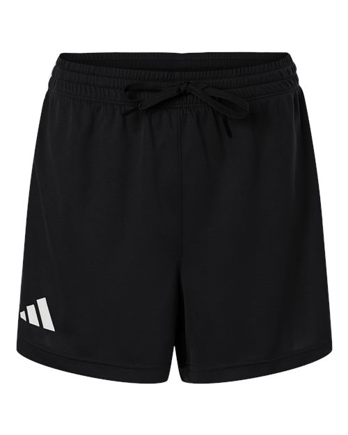 Adidas Women's 3-Stripes 3" Shorts - Black/ White