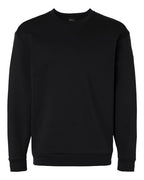 Adidas Men's Fleece Crewneck Sweatshirt - Black/ White