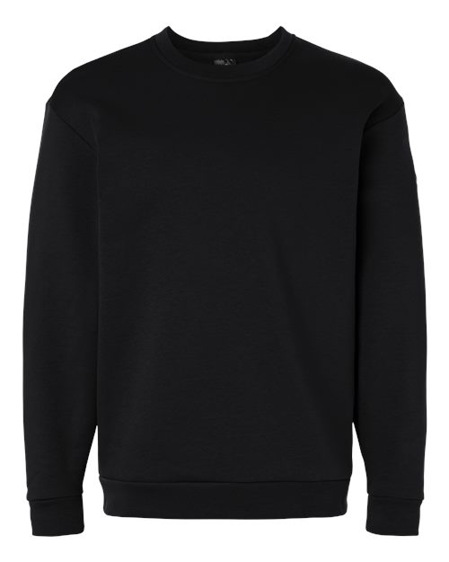 Adidas Men's Fleece Crewneck Sweatshirt - Black/ White