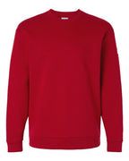 Adidas Men's Fleece Crewneck Sweatshirt - Team Power Red/ White
