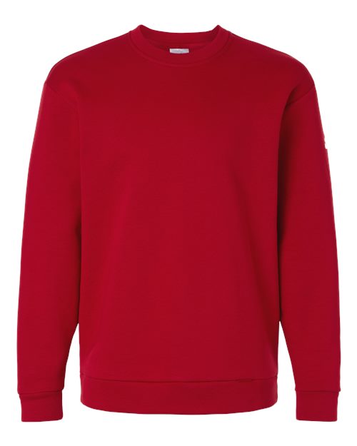 Adidas Men's Fleece Crewneck Sweatshirt - Team Power Red/ White