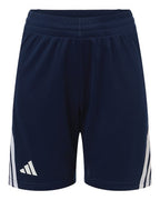 Adidas Youth 3-Stripes 7" Shorts - Collegiate Navy/ White