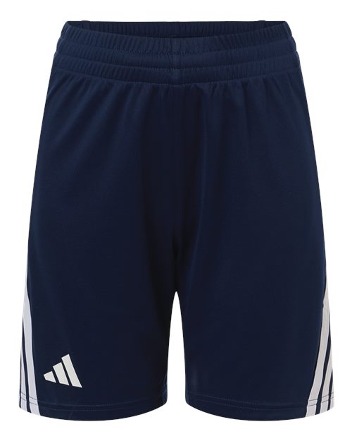 Adidas Youth 3-Stripes 7" Shorts - Collegiate Navy/ White