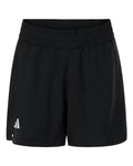 Adidas Women's D4T Woven 3" Shorts - Black/ White