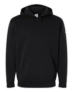 Adidas Men's Fleece Hooded Sweatshirt - Black/ White
