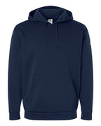 Adidas Men's Fleece Hooded Sweatshirt - Team Navy Blue/ White