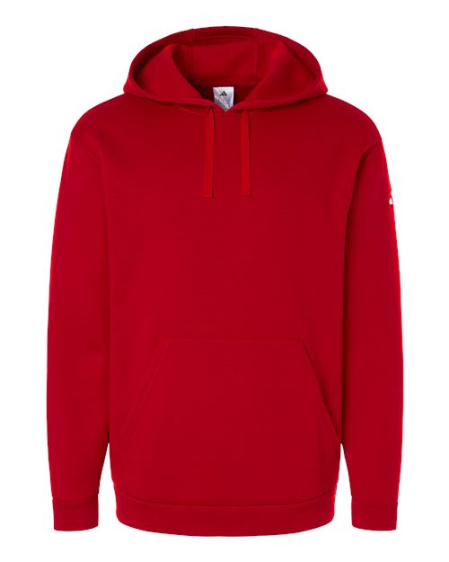 Adidas Men's Fleece Hooded Sweatshirt - Team Power Red/ White