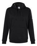 Adidas Women's Fleece Hooded Sweatshirt - Black/ White