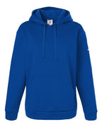 Adidas Women's Fleece Hooded Sweatshirt - Team Royal Blue/ White
