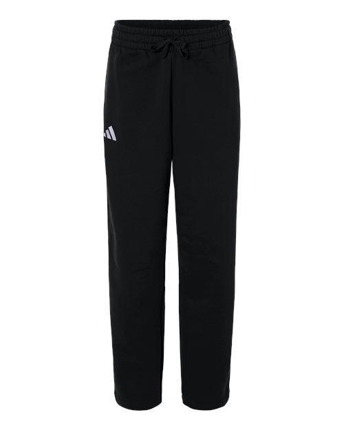 Adidas Women's Fleece Sweatpants - Black/ White