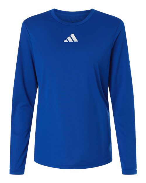 Adidas Women's Pregame Long Sleeve T-Shirt - Team Royal Blue/ White