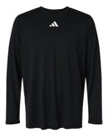 Adidas Men's Pregame Long Sleeve T-Shirt - Black/ White
