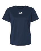 Adidas Women's Pregame T-Shirt - Team Navy Blue/ White