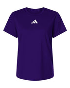 Adidas Women's Pregame T-Shirt - Team Collegiate Purple/ White