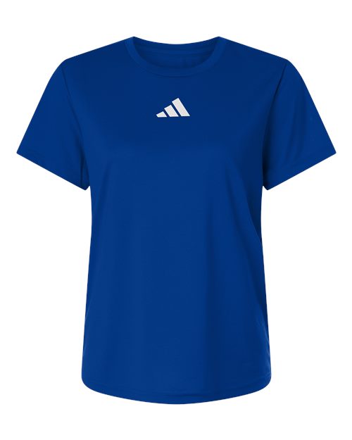 Adidas Women's Pregame T-Shirt - Team Royal Blue/ White