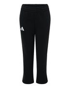 Adidas Youth Fleece Sweatpants - Black/ White