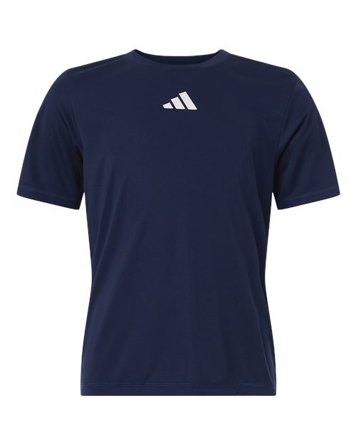 Adidas Youth Pregame T-Shirt - Collegiate Navy