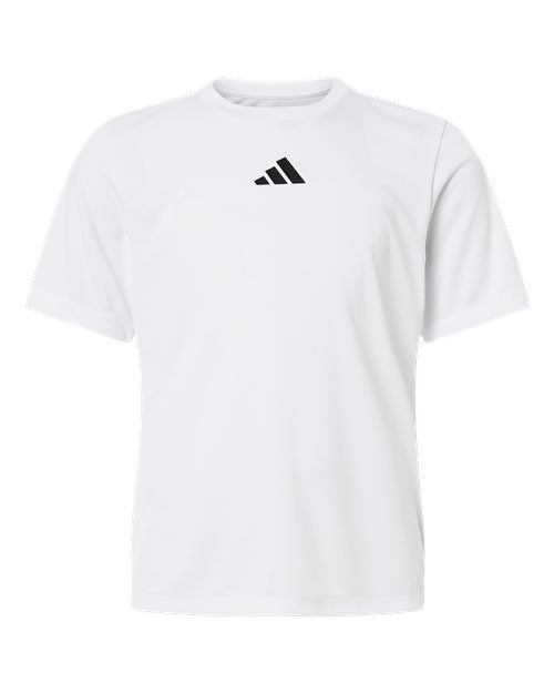 Adidas Youth Pregame T-Shirt - White