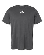 Adidas Men's Pregame T-Shirt - Dark Grey Heather/ White